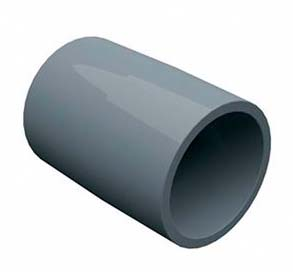 LUVA  ELETRODUTO CONDULETE TOP PVC 1/2" CZ LISA 14850 36002905