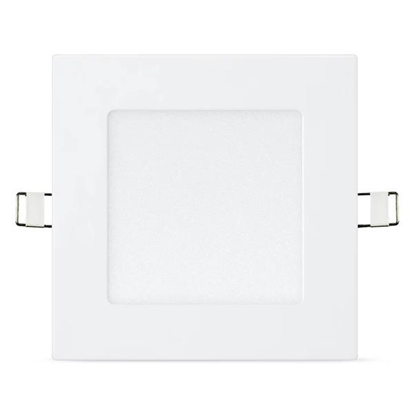 PAINEL   EMBUTIR QUADRADO SLIM DOWNLIGHT 170X170X20MM ALUMINIO 4000K - BR 12W/840 BIVOLT 840LM 50/60HZ 110° IP20 29817