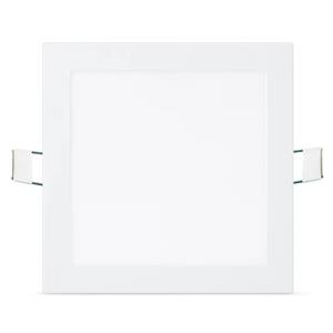 PAINEL   EMBUTIR QUADRADO SLIM DOWNLIGHT 220X220X20MM ALUMINIO 4000K - BR 18W/840 BIVOLT 1350LM 50/60HZ 110° IP20 29820 