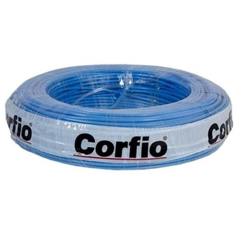 CABO  COBRE FLEXIVEL 1X0,50MM² 750V AZ 70°C PVC 66212 W100103-AZ