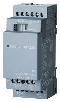 MODULO  EXPANSAO DM8 12/24VDC 4 DI 4 DO 70003 6ED10551MB000BA2