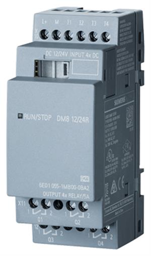 MODULO  EXPANSAO DM8 12/24VDC 4 DI 4 DO 70003 6ED10551MB000BA2 