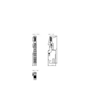 MODULO  BASE 17315 6ES71934CA400AA0 