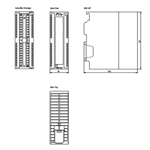 MODULO  ANALOGICO SM 331 8 AI PT100 17345 6ES73317KF020AB0 