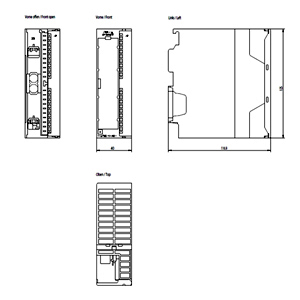 MODULO  ANALOGICO SM 332 4 AO 17669 6ES73325HD010AB0 