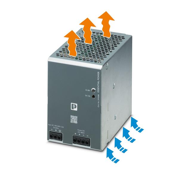 FONTE  ALIMENTACAO MONOFASICA CHAVEADA PS/1AC/24DC/480W/EE 480W 20A 24VDC ESSENTIAL 25305 PS1AC24DC480WEE 