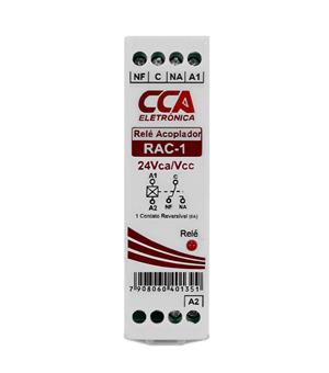 RELE  ACOPLADOR 6A 24V 1 CONTATO REVERSIVEL RAC-1 28952 RAC1 