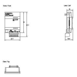 MODULO  SINALIZACAO SB 1221 24VDC 4 DI 70018 6ES72213BD300XB0 