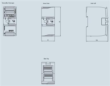 MODULO  EXPANSAO SM 1234 4 AI 2 AO 70024 6ES72344HE320XB0 