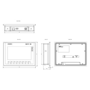 INTERFACE  SIMATIC HMI KTP700 BASIC 7" 70033 6AV21232GB030AX0 