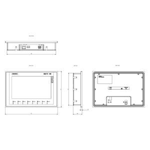 INTERFACE  SIMATIC HMI KTP900 BASIC 9" 70034 6AV21232JB030AX0 