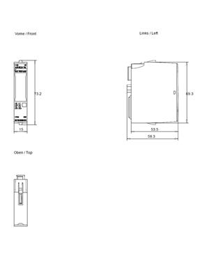 MODULO  SEGURANCA 24VDC 4 DO FAILSAFE 70053 6ES71366DB000CA0 